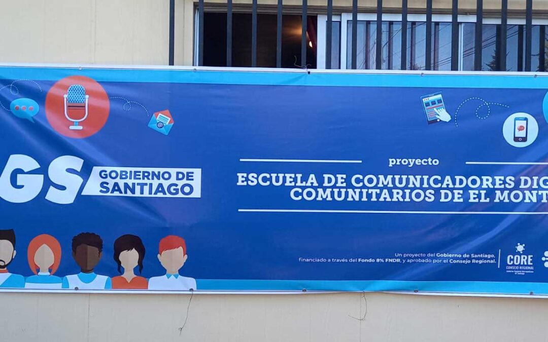 Ceremonia de inicio Escuela de Comunicadores Digitales Comunitarios de El Monte